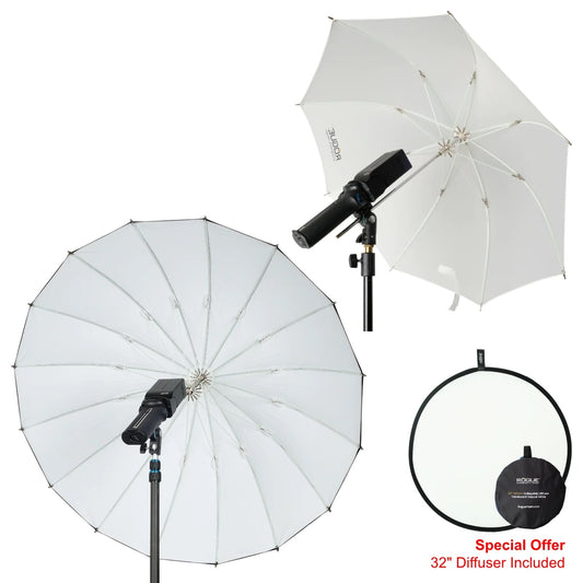 Rogue Umbrella Travel Kit + FREE 32" Diffuser